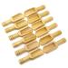 Honbay 12PCS Mini Wooden Scoops for Bath Salts and Tea