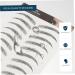 OHPHCALL 20 Pcs Imitation Eco Eyebrow Sticker Fake Eyebrow Creative Eyebrows for Women Transfer Stickers 21.5X14.5cmx2pcs Blackx2pcs - Buy Online on GoSupps.com