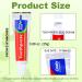 10 Tubes Bulk Travel Size Toothpaste - Mini 0.88oz Peppermint for Hotels Guests & Charity - Buy Online on GoSupps.com