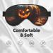 SSIMOO Fall Pumpkin Sleep Mask | Adjustable & Breathable Eye Mask for Comfortable Sleep | Fashionable Sleep Accessory - Buy Online on GoSupps.com