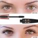 2 Pack Black Waterproof 4D Silk Fiber Lash Mascara - Volumizing and Lengthening, Smudge-Proof Formula for Long-Lasting Glamour - Buy Online on GoSupps.com