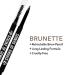 W7 Stroke of Genius Eyebrow Pencil - Precise Duo-Ended Brunette Eyebrow Makeup with Spoolie Brush | Cruelty-Free | International Shipping Available - Buy Online on GoSupps.com