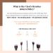 13-Piece Bamboo Makeup Eye Brow Brushes Set - Vegan & Cruelty-Free for Eyebrow, Eyeshadow, Eyeliner, Blending, Foundation, Blush, Powder Kabuki - Professional Quality - Buy Online on GoSupps.com