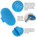 6-Piece Rabbit Grooming Kit with Adjustable Handle - Bunny Brush, Nail Clippers, Trimmer, Combs - For Rabbit, Hamster, Guinea Pig - Blue - Buy Online on GoSupps.com