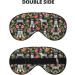 Soft sleep mask for dogs and flowers breathable eye patch perfect for travel and relaxation - Buy Online on GoSupps.com