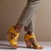 Shop XTZ YGLD Summer Women s Fashion Sandals - Super High Heel Fish Mund Slide Sandals in Yellow Size 5 UK | International Shipping Available - Buy Online on GoSupps.com