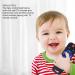 Silicone TV Control Teething Toy for Babies - Educational & Safe Cartoon Texture - Black - Buy Online on GoSupps.com