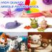 308Pc Needle Felting Kit w/48 Colors Wool Roving & Tools Set - DIY Craft Animal Home Decoration & Birthday Gift - Buy Online on GoSupps.com