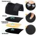 Sportal Adjustable Heel Cups - Breathable Heel Protectors for Plantar Fasciitis & Achilles Tendinitis - Small Black Heel Cushions for Men and Women - Buy Online on GoSupps.com