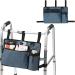 Elderly Friendly Wheelchair Storage Bag Armrest Organizers with Multiple Pockets Easy Install On Armrest Daily Use Blue - Buy Online on GoSupps.com