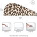 Leopard Hair Drying Towels for Women 2 Pack Microfiber Hair Turban for Effortless Wet Hair Drying - Buy Online on GoSupps.com