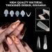 U-Shinein French Dual Nail Shape Set Nail Extension Mold & French Pads Reusable Silicone Nail Stencils French Forms Stickers Nail Tips French Nails Stencil for Nail Art Manicure Nail Design 02 - Buy Online on GoSupps.com