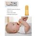 BPA-Free Panda Teething Mitten Set for Baby Boys and Girls - 1 Pair of Chewing Gloves + Bonus Toothbrush - Buy Online on GoSupps.com