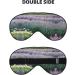 Shop Lavender & Daisy Print Unisex Eye Mask - Soft Comfortable Light-Blocking for Better Sleep - Buy Online on GoSupps.com