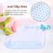 10 Pairs Moisturizing Spa Socks for Dry Feet | Cotton Moisture Enhancing Socks | Overnight Cosmetic Moisturizing Socks for Women and Men | White (Blue Dots Pattern) - Buy Online on GoSupps.com