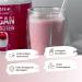 Vegan Protein Powder Strawberry Cream 1kg - 83% Plant-Based Protein Lactose-Free Vegan Shake - Nutri + Vegetable Protein - Buy Online on GoSupps.com