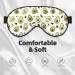 Shop Reusable Soft Blackout Sleep Mask for Women & Men | Ultimate Comfort for Travel & Better Sleep - Gifts for Him & Her - Avocado - Buy Online on GoSupps.com