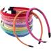 Duufin 12 Pieces Teeth Comb Headband for Women and Girls - Non-slip Hair Accessory in Colorful Candy Colors - Buy Online on GoSupps.com