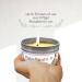 Chandelita Fragrance Candle - Palo Santo & Jasmine Aroma Therapy - Natural Essential Oils & Soy Wax Chakra Candle for Meditation & Cleansing - Buy Online on GoSupps.com
