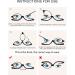 Shop OCCI CHIARI Makeup Reading Glasses - Flip Down Folding Cosmetic Readers for Women (1.0 to 6.0 Magnification - Buy Online on GoSupps.com