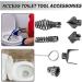 Drain Cleaner Tool - Steel Pipeline Dredging Cutting Head Set Drain Cleaner Tool Practical Drain Cleaner Cutter Head for Bathroom Kitchen Hotels Thaely - Buy Online on GoSupps.com