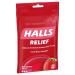 HALLS Relief Strawberry Cough Drops - 30 Drops | Fast-Acting Soothing Relief - Buy Online on GoSupps.com
