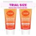 Lume Whole Body Deodorant - Mini Travel Size Invisible Cream Tube - Trial Size - 72 Hour Odor Control - Doctor Developed - Aluminum Free Baking Soda Free - .5oz (Pack of 2) (Clean Tangerine)
