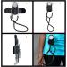 BlingSoul Blue Genuine Leather Stethoscope Holder - Hip Clip, Universal Fit for Doctors, Nurses, EMTs - Durable Steth Holster for Cardiologists and Paramedics - Buy Online on GoSupps.com