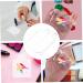 Healeved 10pi ces Plateau de Maquillage pour Fond de Teint Palette de M lange Portable pour Fards Paupi res R cipient Transparent pour Nail Art - Buy Online on GoSupps.com
