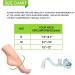 Plantar Fasciitis Arch Support Kit - 12pcs Compression Sleeves & Braces for Fast Pain Relief - Silicone & Cushioned Support - Men & Women Medium Size - Buy Online on GoSupps.com