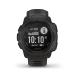 Garmin 010-02064-00 Instinct, Rugged Outdoor Watch with GPS, Features Glonass and Galileo, Heart Rate Monitoring and 3-Axis Compass, Graphite Instinct Graphite