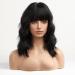 HAIRCUBE Black Shoulder-Length Wig for Women - Short Synthetic Wig for Daily/Cosplay in Black - Buy Online on GoSupps.com