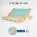 Cat Window Perch Hammock Seat for Indoor Cats | Sturdy, Adjustable, and Washable | Holds Up to 40 lbs | Blue - Buy Online on GoSupps.com