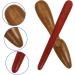 6-Piece Wooden Massage Stick Set - Muscle Scooter Hand Massager Reflex Zone Tools & Acupuncture Rods for Relaxation - Buy Online on GoSupps.com