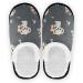 Rplife Spa Slippers - Green Watercolor Cactus & Succulent Design | Comfortable Women's House Slippers for Guests | Cute Koala Poses in Large Sizes - Buy Online on GoSupps.com