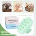 FREATECCH CHAUT Massage Brush - Shampoo Brush for Hair Wash Head Massage & Growth | Silicone Dandruff Removal with Wheat Straw Handle - Mint Green - Buy Online on GoSupps.com