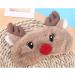 RAYNAG Set of 2 Cartoon Animal Plush Eye Masks - Cute Sleeping Blindfold Eye Covers (Brown/White) - Buy Online on GoSupps.com