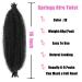 LPARMJIT Springy Afro Twist Hair - 16 Inch Pre-separated Kinky Marley Twist Braid Extensions (3 Packs) Soft Butterfly Locs Afro Twist Hair - Color 1B - Buy Online on GoSupps.com