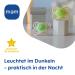 Mam Perfect Night Pacifier Set - Glow in the Dark Tooth-Friendly Eco-Friendly Baby Pacifiers with Box | 0-6 Months - Bird & Fox Design (2-Pack Pink/Beige) - Buy Online on GoSupps.com
