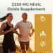 Buy Nitric Oxide Boost - Premium Precursor & Phytonutrient Blend for Enhanced Blood Flow & Energy - 90 Capsules (2 Bottles - Buy Online on GoSupps.com