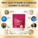 VivoNu Spirulina Chlorella Capsules 3100mg & 24-in-1 Vitamin B Complex Gummies for Women and Men - Buy Online on GoSupps.com