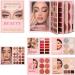  Ruwshuuk All-In-One Makeup Gift Kit - 24 Eyeshadows 12 Lip Gloss 6 Blusher 7 Contour Powder 6 Highlighters 55 Colors Makeup Palette Set - Buy Online on GoSupps.com