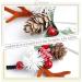 Unicra Christmas Flower Antlers Headband - Elk Deer Animal Horns Hair Piece for Women and Girls - Buy Online on GoSupps.com