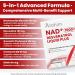Arofum NAD+ Liquid Supplement 1000mg | 850mg Nicotinamide Riboside with Resveratrol, Quercetin, CoQ10 & Biotin | Cellular Energy, DNA Repair, Healthy Aging | NAD Supplements for Women & Men 30 Packets - Buy Online on GoSupps.com