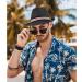 Ultrafun 3 Pack Straw Fedora Hat for Men Women - Classic Gangster Trilby Panama Sun Hat Set - Buy Online on GoSupps.com