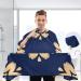 Waterproof Barber Cape - Yellow Flower & Cheetah Haircut Bib | Unisex Hair Cutting Cape for Men & Women - Buy Online on GoSupps.com