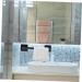 Alipis 2pcs Storage Rack Stainless Steel Wall Shelf Wall Mount Tower Holder Wall-Mounted Towel Bar Rag Rack Blackx2pcs 30.5X7X7CMx2pcs - Buy Online on GoSupps.com