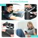 Takrink Shiatsu Massage Pillow - 8 Knots & 3 Speed Deep Tissue Massager for Neck Back & Legs | Quiet & 1.8m Car Cable | Perfect Gift for Men & Women - Buy Online on GoSupps.com