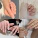 Short White French Tip False Nails - 24PCS with Glue | Square Press On Nails for Women - Buy Online on GoSupps.com