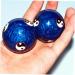 Lurrose Blue Enamel Gymnastics & Hand Massage Balls - Traditional Chinese Baoding Fitness Handballs - Buy Online on GoSupps.com